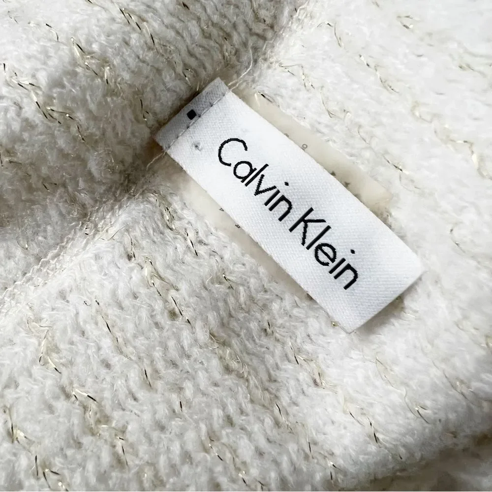 Calvin Klein wrap cowl scarf